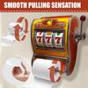 Portarotolo da Toilette a Slot Machine da Parete Divertente Portarotolo da Toilette a Slot Machine