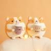 30cm Cute fat Corgi Plush Toy Cartoon Animal Pillow Stuffed Soft Cup Milk Tea Boba Plushie Doll For Children Girls Gifts
