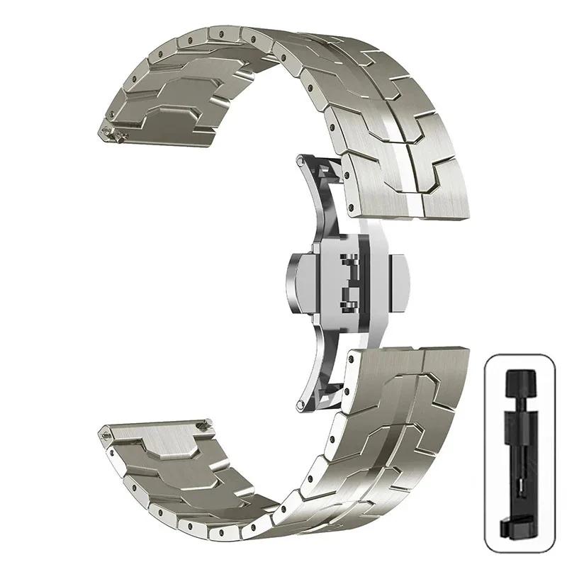 Metal 22mm Wrist Strap For Oppo Watch X X2 4Pro Stainless Steel Band For Oppo One Plus Watch 46mm/One Plus Watch 2 Watchband