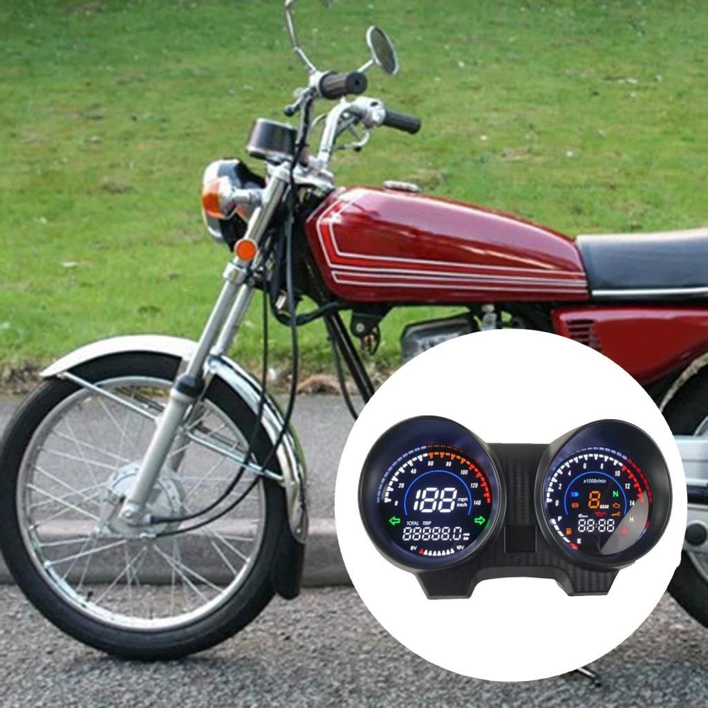 Digital Motorcycle Speedometer MPH Dashboard for Brazil CG150 Durable Accessory