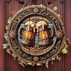 Bier-Thema Metallblechschild Garage Pub Wandkunst Dekoration