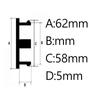 4 pezzi 62mm Tappi Centrali Mozzo Ruota Auto Per OZ M595 O.Z acing Alloy Coprimozzo Centrale Cerchione Ruota Auto