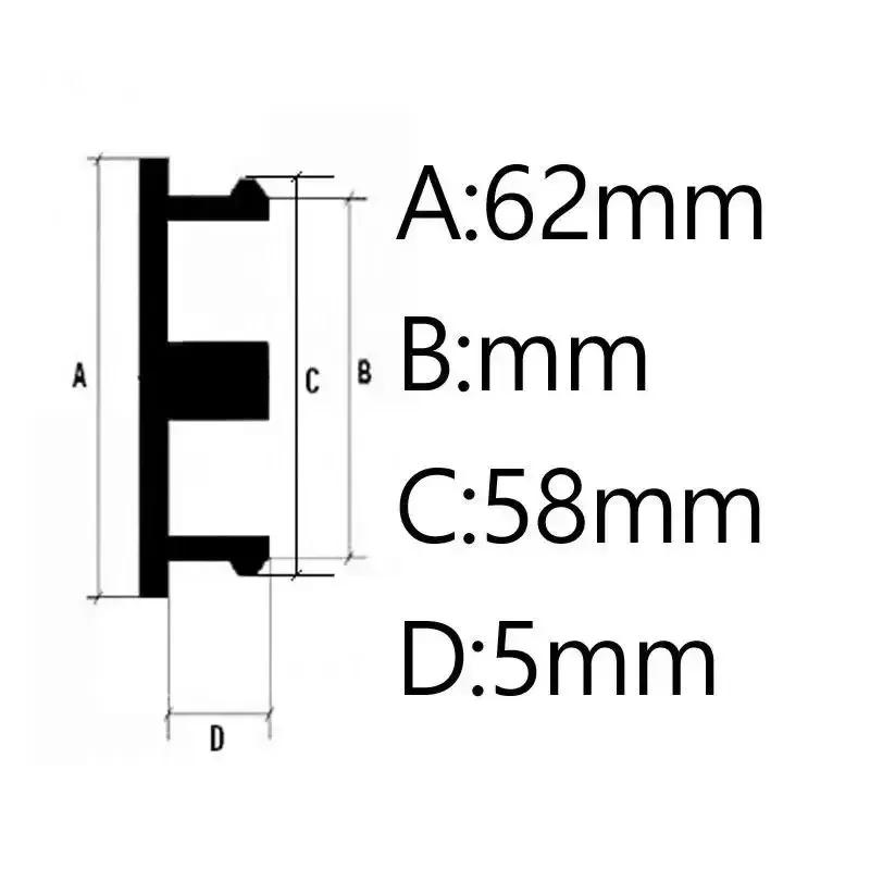 4 pezzi 62mm Tappi Centrali Mozzo Ruota Auto Per OZ M595 O.Z acing Alloy Coprimozzo Centrale Cerchione Ruota Auto