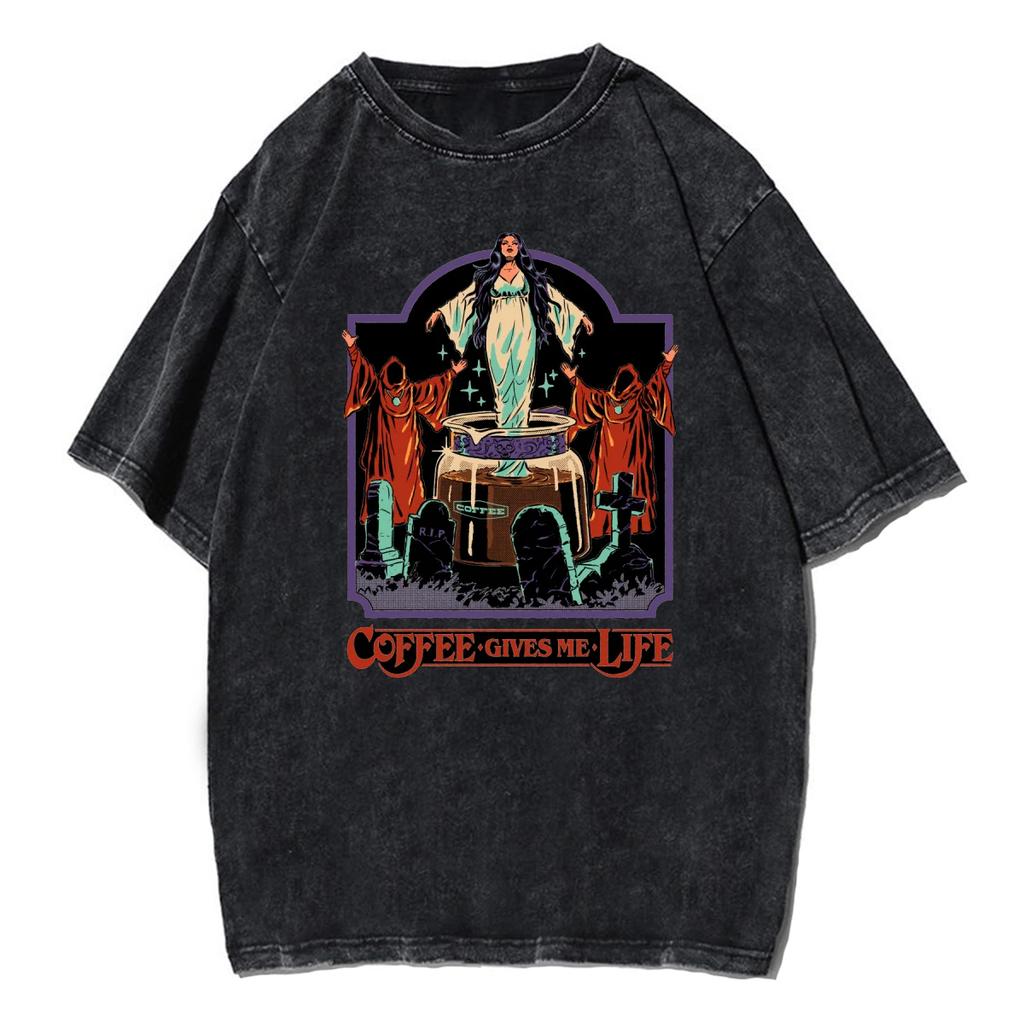 Love You To Death Tshirt Seasons T Shirt Men Women Unisex Y2K T-shirt Clothing Top Tee Cotton Wash Retro Shirts