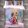 Comforter 3D Print Cartoon Turning Red Bedding Set Bed Set Comforter King Queen Size Boys Adult