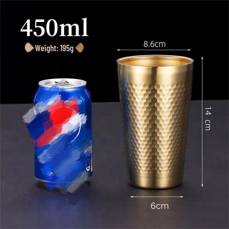 Stainless Steel Double-Layer Insulated Tumbler 450ML