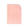 Silicone Pad Non-deformable Protective Solid Color Useful Hair Flat Iron Heat Insulation Mat Salon Use