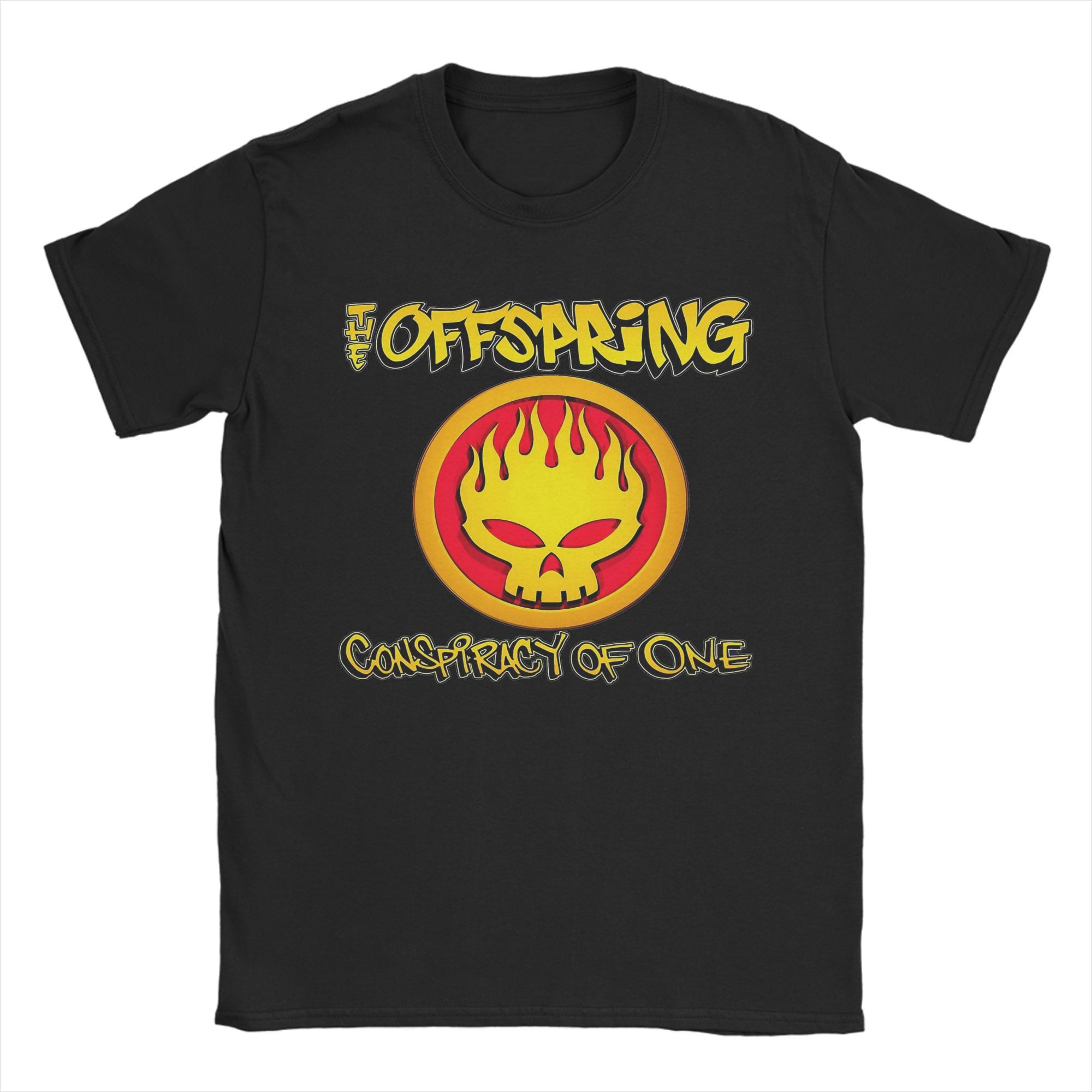 

The Offspring Music T Shirts for Men Women Cotton Novelty TShirts O Neck Tee Shirt Short Sleeve Clothes New Arrival S