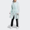adidas Originale Sportjacke mit langer Kapuze Outdoor Freizeitmantel Damenjacke Petrol HC6587