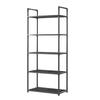 5 Tier Shelving Unit Heavy Duty Storage Shelf Adjustable Storage Rack 66 Lbs Capacity for Kitchen Pantry Bathroom Garage Office