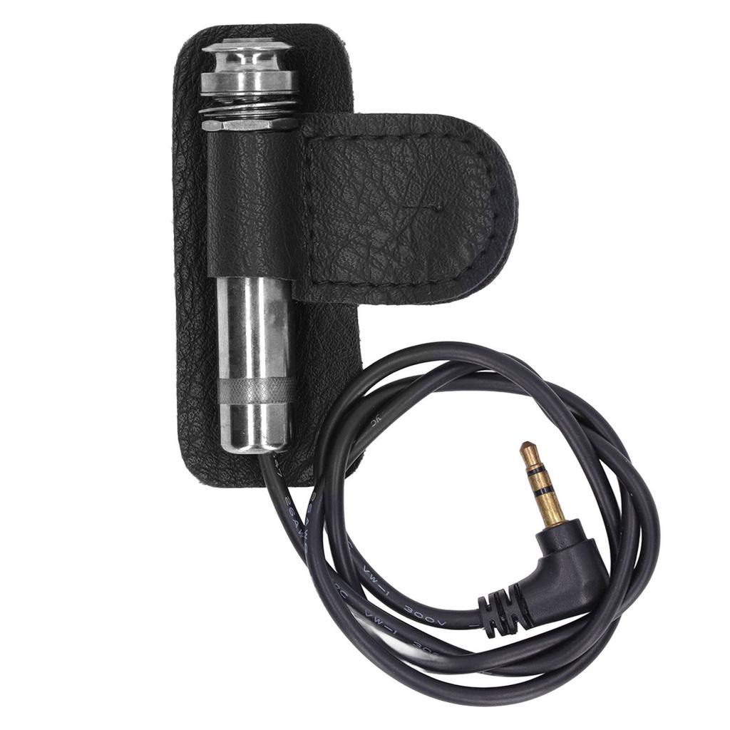Acoustic Guitar Pickup Transducer Metal Accessory Replacement for String Instrument Silver