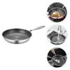 Non-coated Frying Pan 26/28/30cm NonStick Pan Durable Honeycomb Pot  Gas Induction Cooker