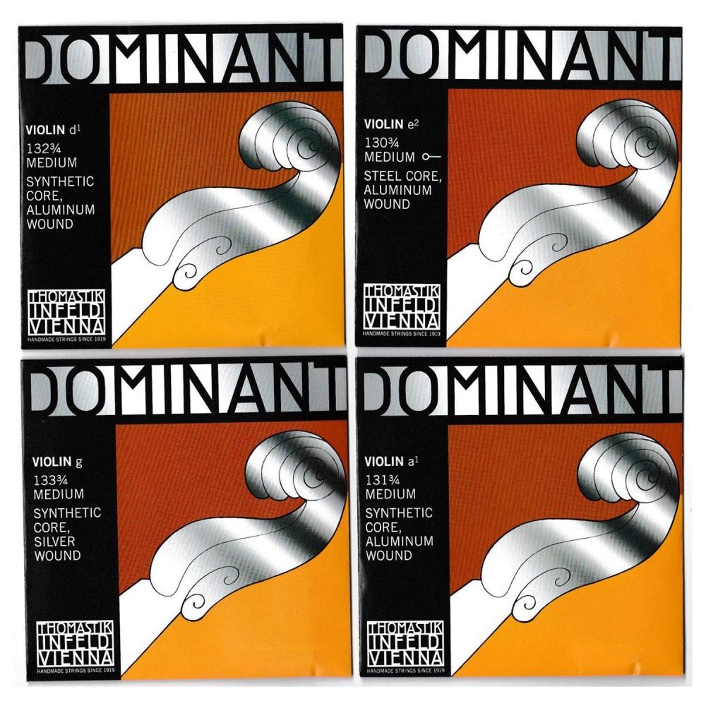 Dominant 34 violin string set