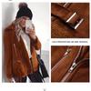 SCIONE Frauen 2019 Herbst Winter Neue Mantel Strickjacke Wildleder Jacke Damen Jacke