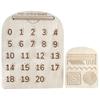 Wooden Double-Sided Alphabet & Number Tracing Board, Grooved Handwriting Practice Toy for Kids, Solid Wood Montessori Educational Toy