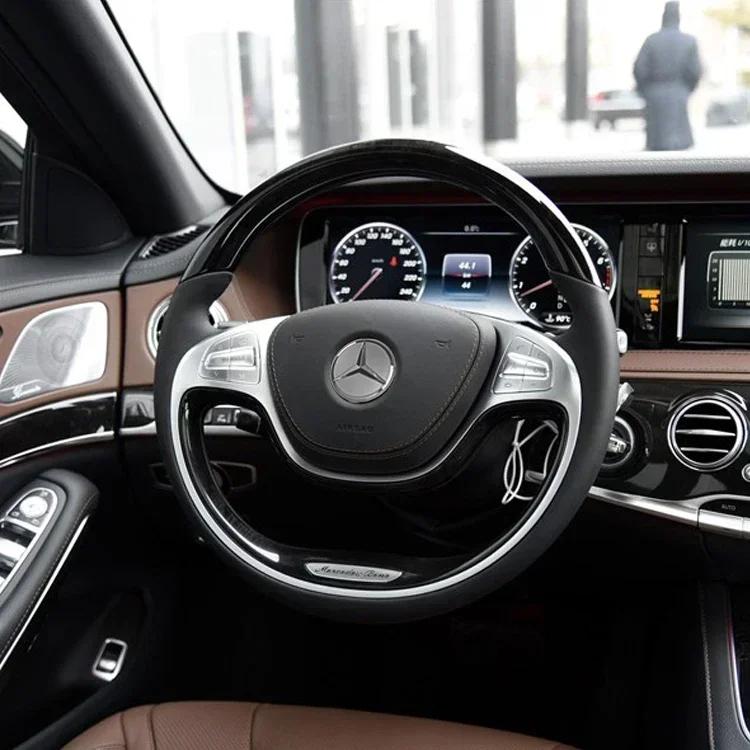 Car Sticker 2025 Hot New 2025 For Mercedes Benz Car Steering Wheel Emblem Interior Badge Decoration Accessories for Mercedes ben