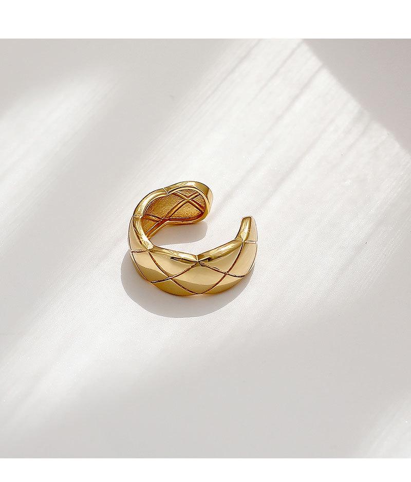 HYACINTH Korean Metal Scratch Index Finger Ring - Cold Style Fashion Temperament