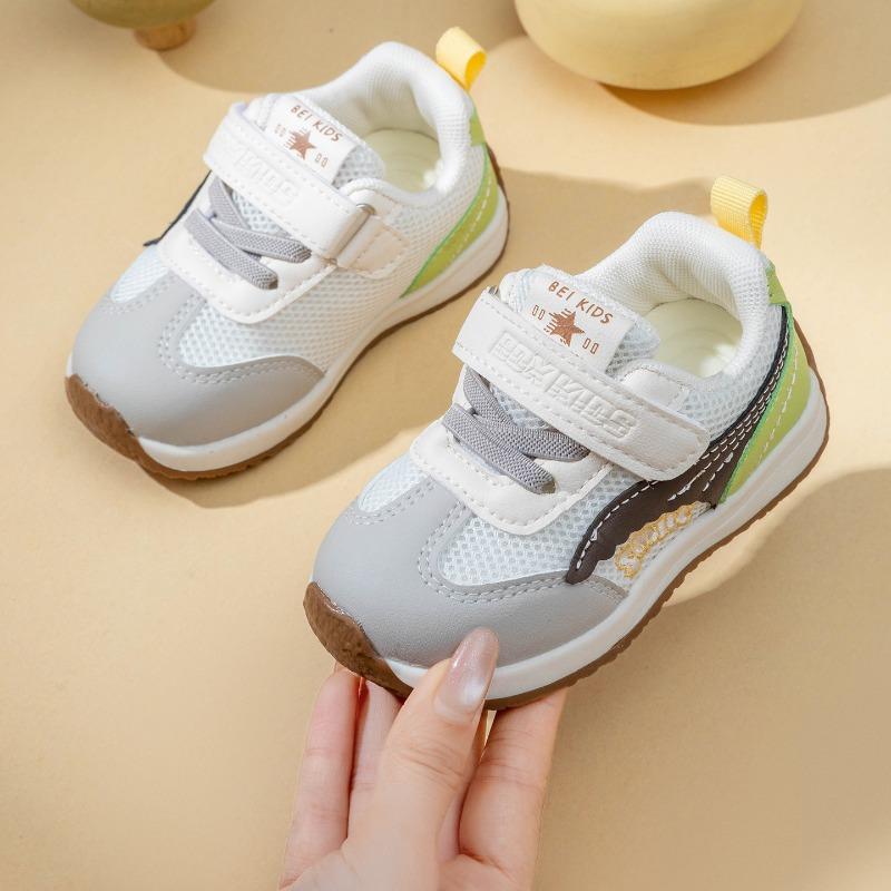 Infant Toddler Shoes Spring New Boys Mesh Running Shoes Non-slip Soft Sole Girls Sports Shoes