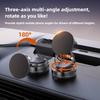 Car Holder Vacuum Magnetic Phone Bracket Strong Magnet Suction Design Multi-angles Adjustment Foldable Navigation Stand