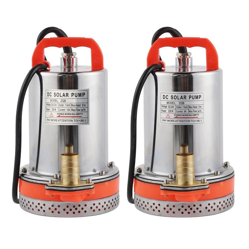 Tauchpumpe Kleine Batterie Solar Poolreinigung 8 Meter 2,1 Meter Kabel Solar Hydraulische Ausrüstung