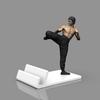Cell Phone Stand 3D Printed Mobile Holder Lightweight Desktop Mount
