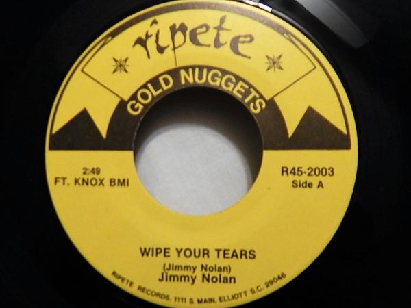 

7inch Record JIMMY NOLEN / TITUS TURNER - Wipe Your Tears / Stop The Pain R452003 Ripete 1989 US Blues Used