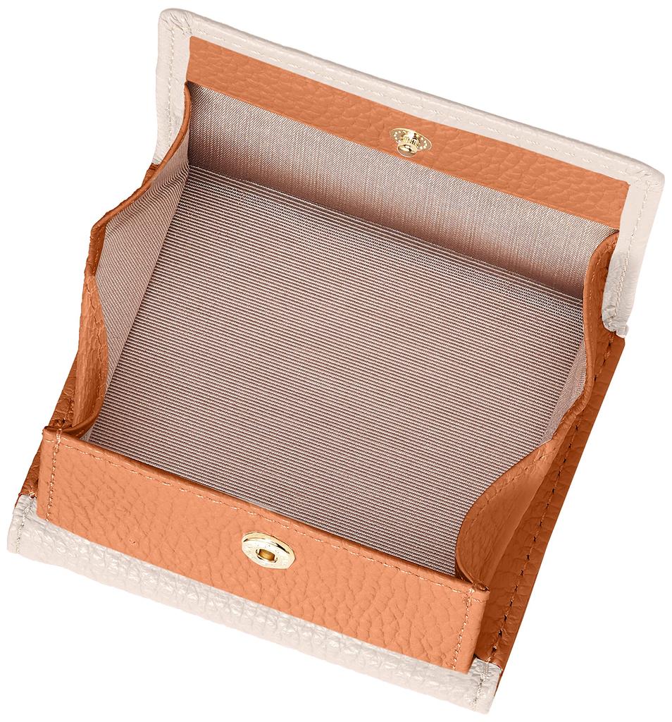 Natural Beauty Selene Women's Tri-fold Mini Wallet, Ivory