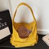 Women's Bag Large Capacity Tote Bag Solid Color Handbag Underarm Bag