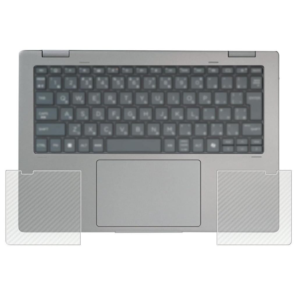 ClearView Kohlefaser Handauflagen-Schutz für HP Envy x360 14-fc (14-fc0000) / 14-fa (14-fa0000) (Modell 2024) - Hergestellt in Japan