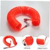 Durable Air Hose with Connector Flexible Airline for Air Compressors and Pneumatic Tools Compact Storage Design for Convenient Use
