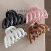 Korean Dyeing Acrylic Hair Claw For Women Girls Vintage Elegant Large Size Shark Clips Hair Claw Barrettes Hair Accessories