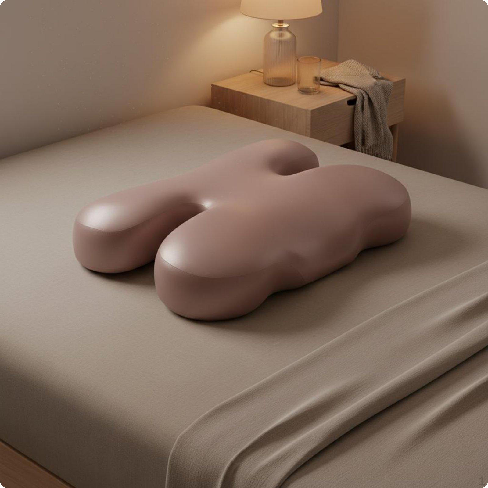 Pillow Zero Pressure Lateral Sleeper Slow Response Sleeping Accessory for Students, Adults