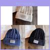 Gestrickte Beanie-Mütze für Damen und Herren mit Fleecefutter für warme Wintertage im Freien