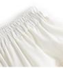 Women's White Ruffle Puff Cake Dress - Ballet Style, High Waist, Petite A-Line Midi Skirt