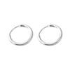 40mm 60mm 70mm 80mm Exaggerate Big Smooth Circle Hoop Earrings Brincos Simple Party Round Loop Earrings for Women Jewelry