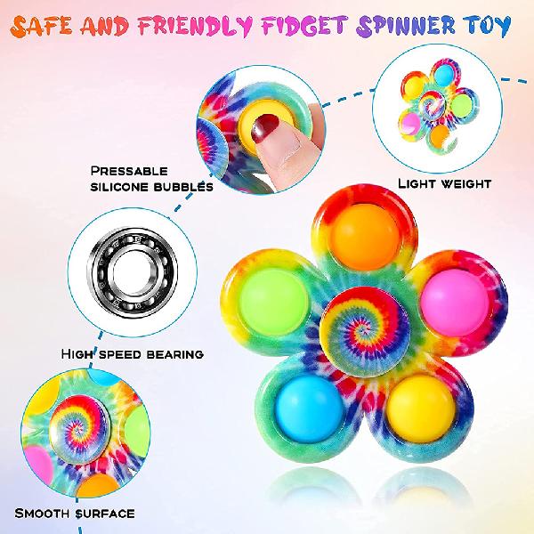 Strange Decompression Finger Gyro Bubble Music Decompression Toy Pinch Music 4 Styles
