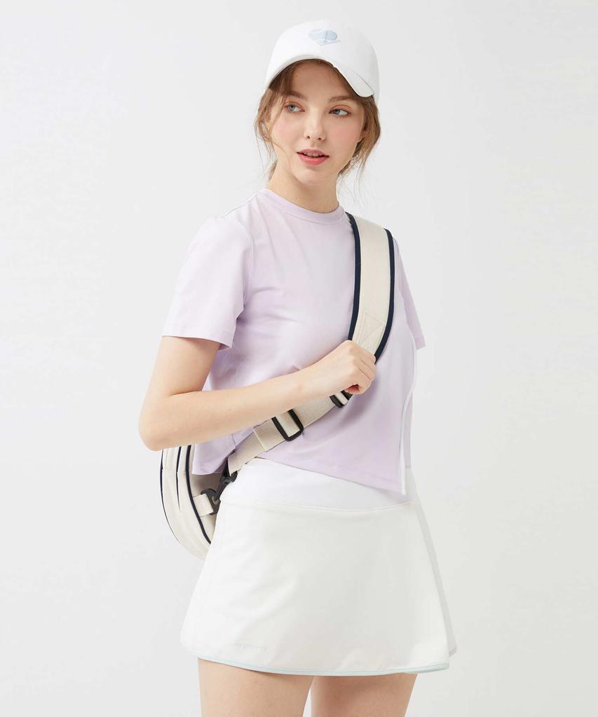 Love Forty Court Skirt White