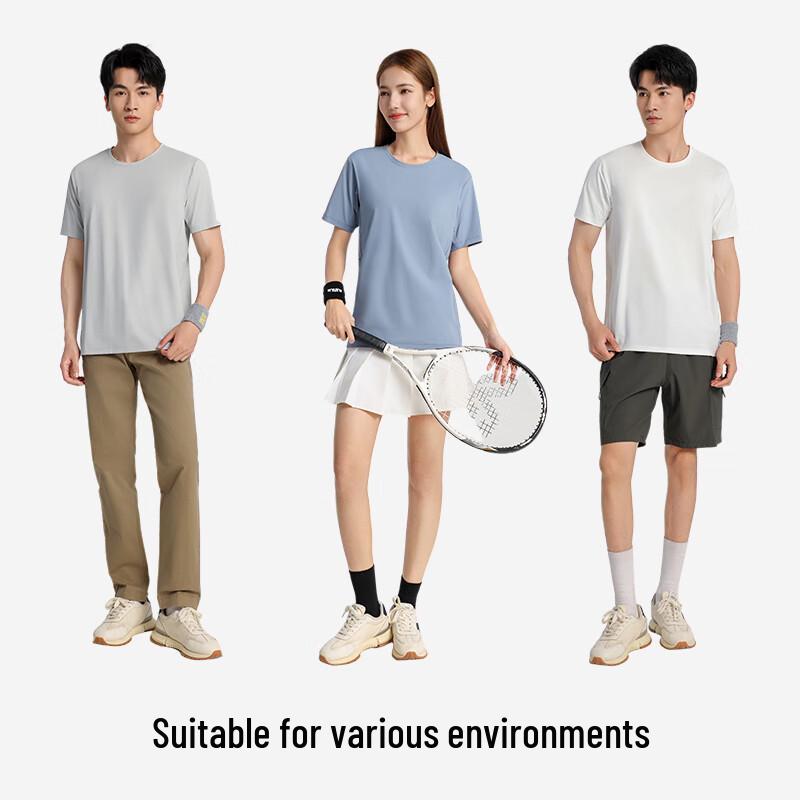 Fengxun Unisex Quick-Dry Breathable Short Sleeve T-Shirt FXTF251529