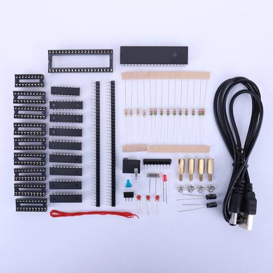 Sada 1 sady elektroniky 3D8 8x8x8 Vícebarevný DIY LED displej Sada elektronických součástí Elektronické příslušenství