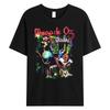 Vintage Mago De Oz Gaia Black Metal Music Punk Band Spanish Folk Tour T Shirt Short Sleeves Cotton T-shirt Vintage Outfit Tops