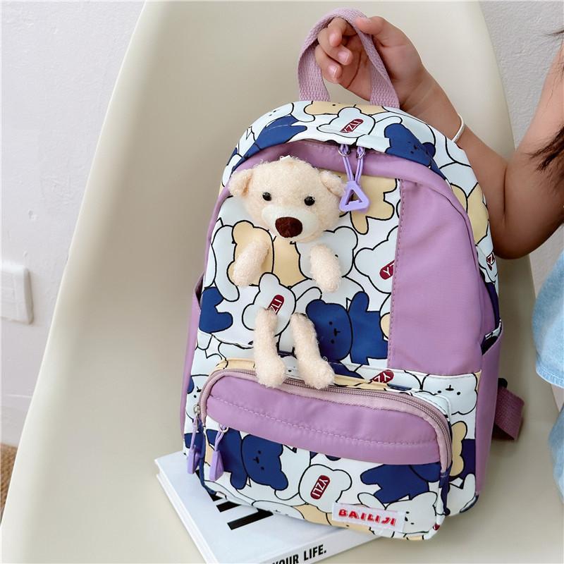 Stylish And Adorable Bear Design Childrens Backpack For School And Play