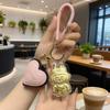 999 Gold Labubu Cartoon Keychain & Phone Pendant - Small Gift