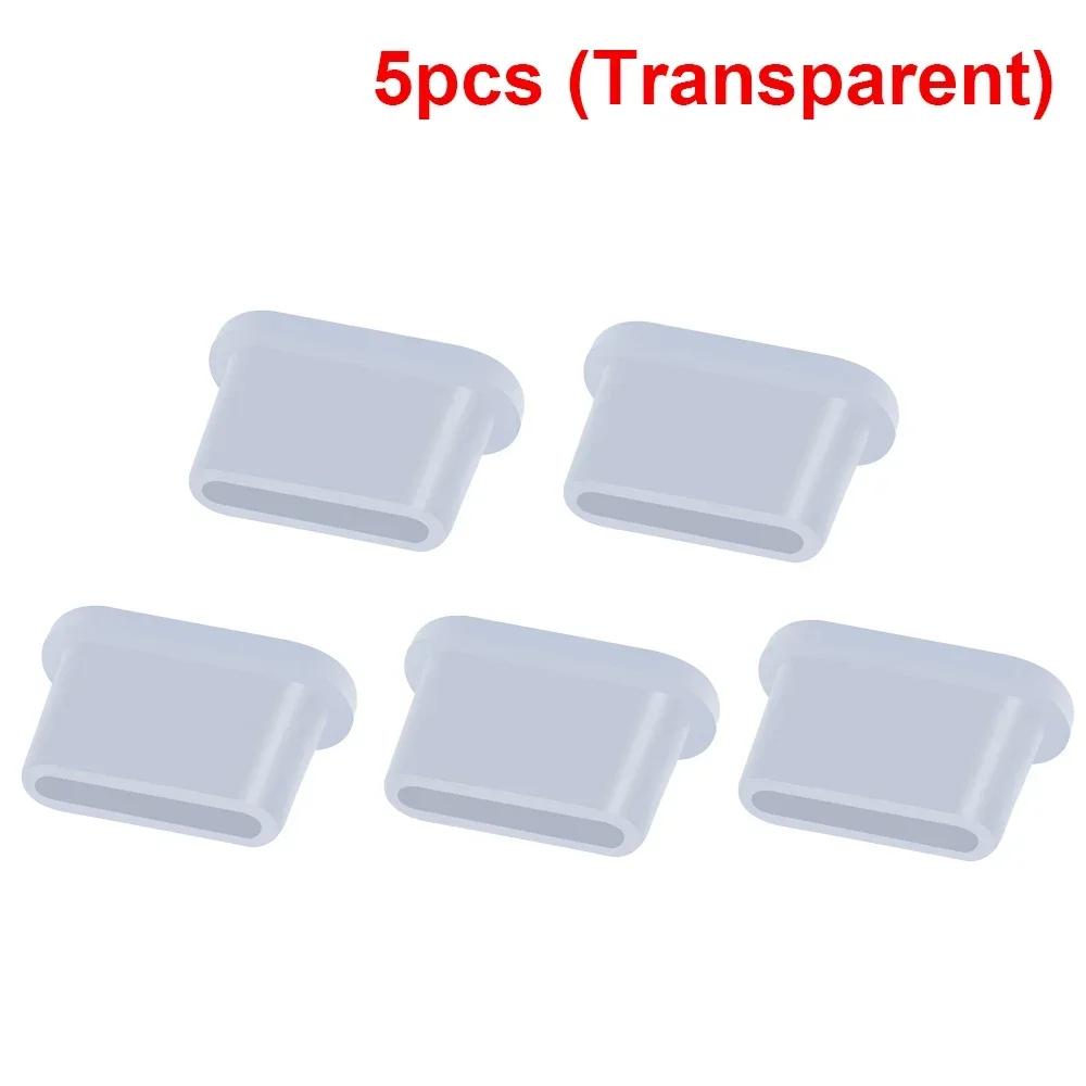 1-10pcs Type-C Dust Plug USB Charging Port Protector Silicone Anti-dust Plug Cover Cap for Samsung Huawei Xiaomi Phone Dustplug