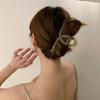 Women's Large Plastic Hair Claw - Back of Head Bun Holder Clip