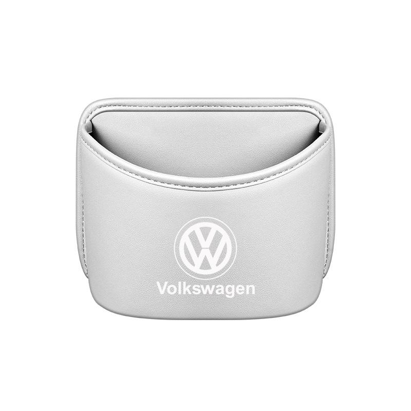 

2026 Hot For Volkswagen VW Volkswagen door drink cup holder, car mobile phone storage box, car seat back storage box, storage bu белый