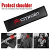 Car Seat Belt Cover Carbon Fiber Shoulder Protection Pad For Citroen C1 C2 C3 VTS C4 Saxo C4L C5 C6 C8 Xsara Picasso Berlingo DS