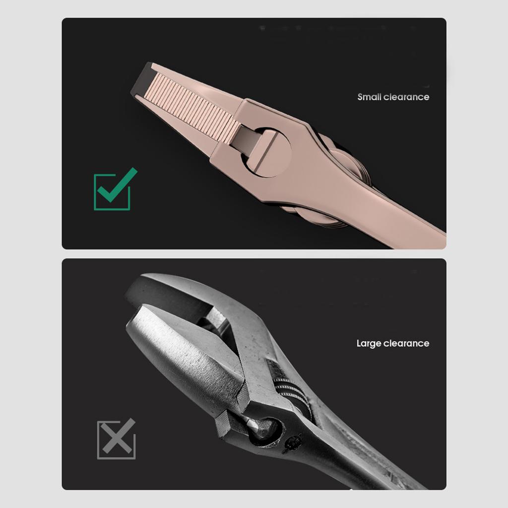 Adjustable Wrenches Movable Spanners Heavy Duty Adjustable Wrenches for Industrial Plumbing Manual Repair Tool