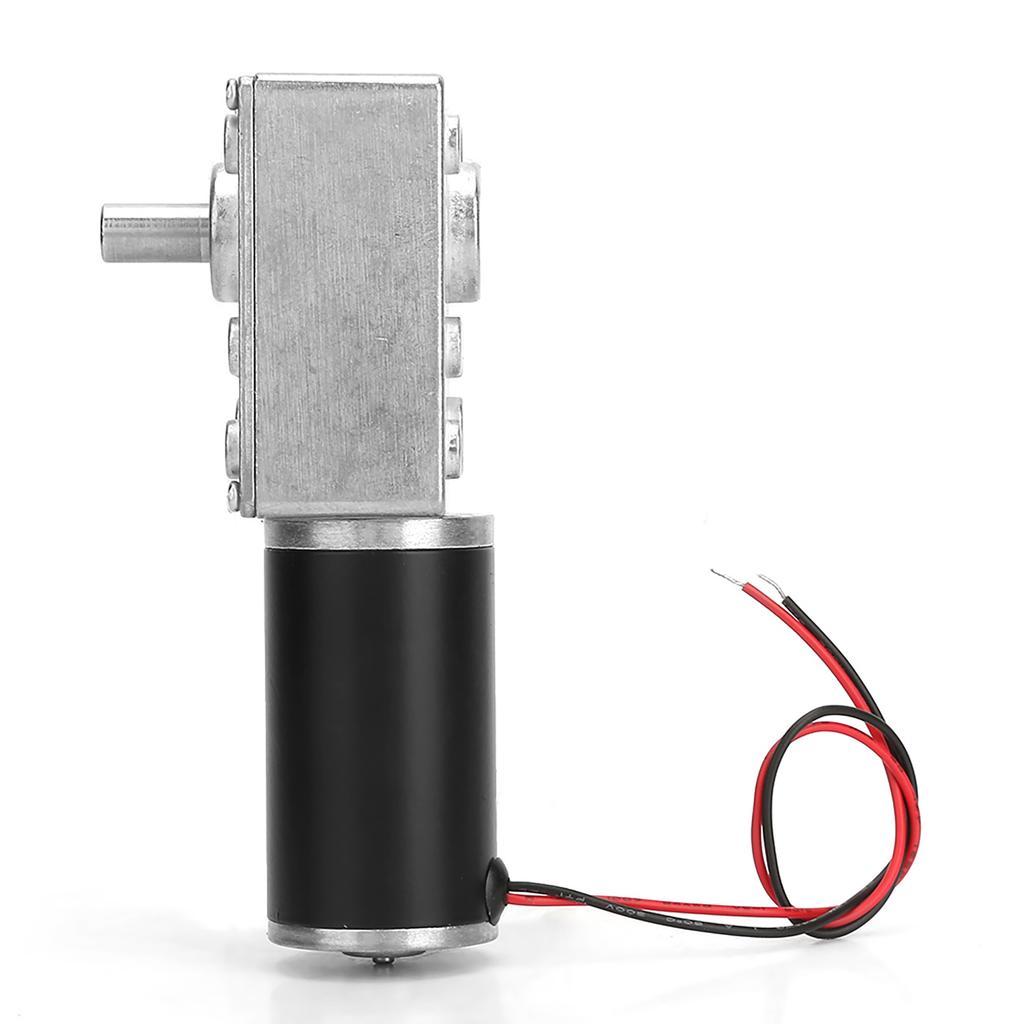 Electric  Motor High Torsion Speed Reduce Electric  Motor Reversible Worm Gear Motor 8mm Shaft 12V
