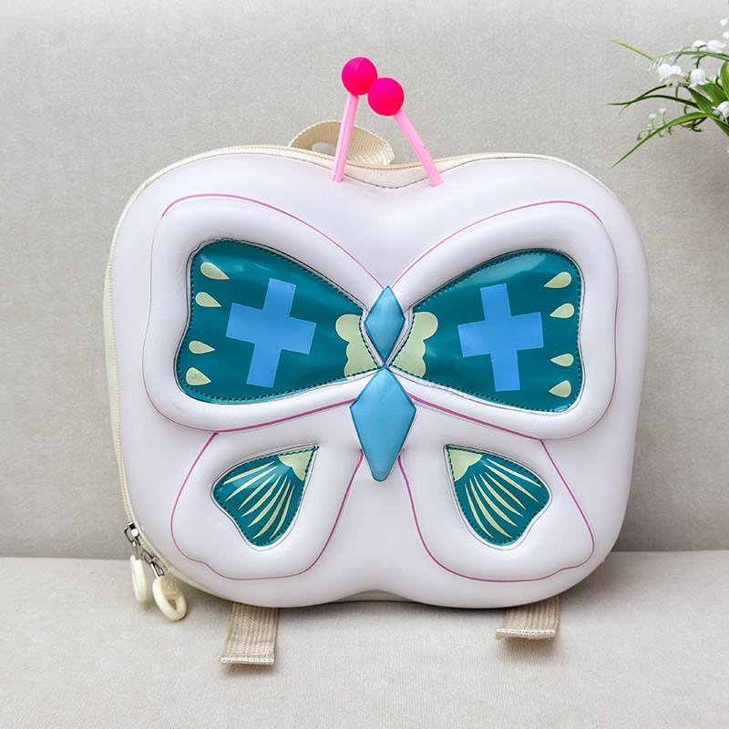 Design Cartoon Butterfly Kids School Lightweight Backpack For Early Education