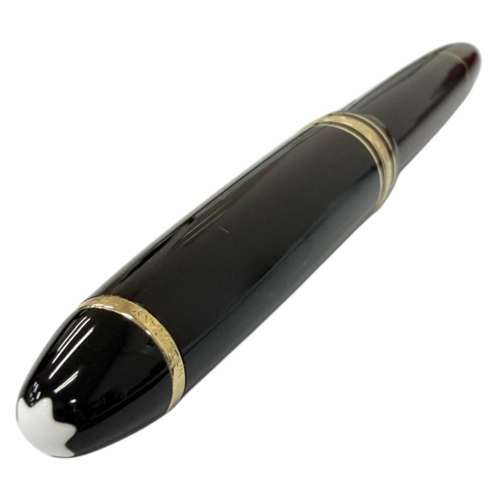 Excellent MONTBLANC fountain pen Meisterstück 146 black 14K mens Used